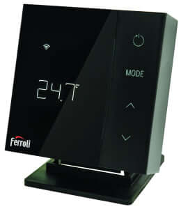 ferroli comando ambiente termostato modulante ferroli connect evo zone per massimo 8 zone 013053xa