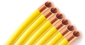 foma tubo rame foma plast gas per combustibili liquidi e gassosi 50 metri 18 x 1 mm rivestito in pvc