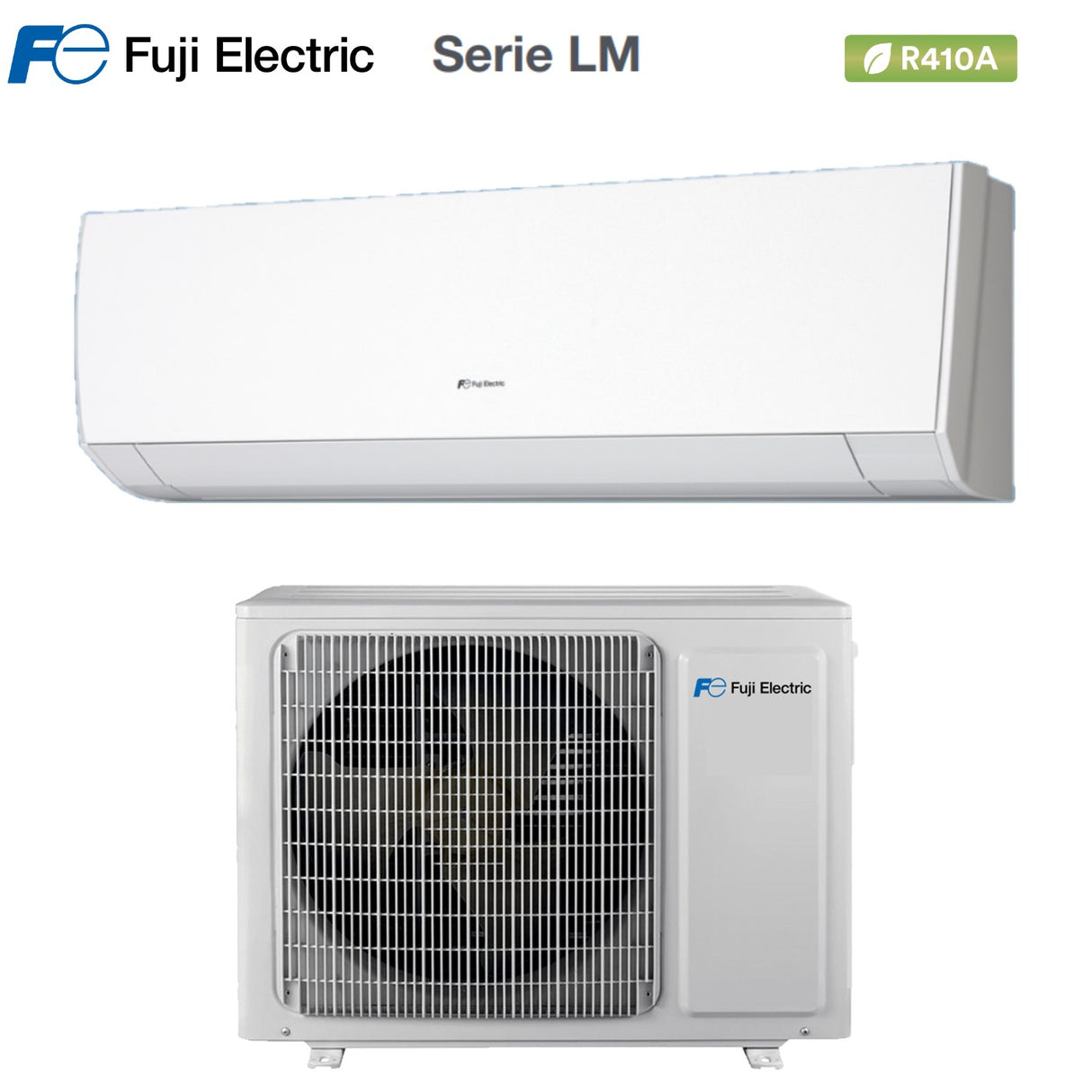 fuji electric climatizzatore condizionatore fuji electric inverter serie lm 14000 btu rsg14lm r 410 classe a ean 8059657005762
