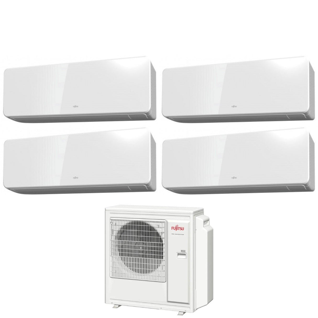 fujitsu climatizzatore condizionatore fujitsu quadri split inverter serie kg 12121212 con aoyg30kbta4 r 32 wi fi integrato 12000120001200012000