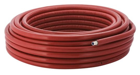 geberit tubo preisolato multistrato geberit meplatherm per riscaldamento 50 metri 20 x 25 mm colore rosso