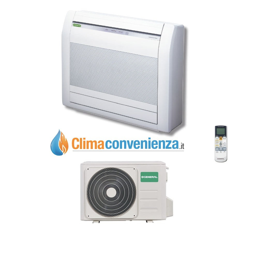 general fujitsu climatizzatore condizionatore fujitsu general console pavimento 12000 btu aghg12lvca a lvca