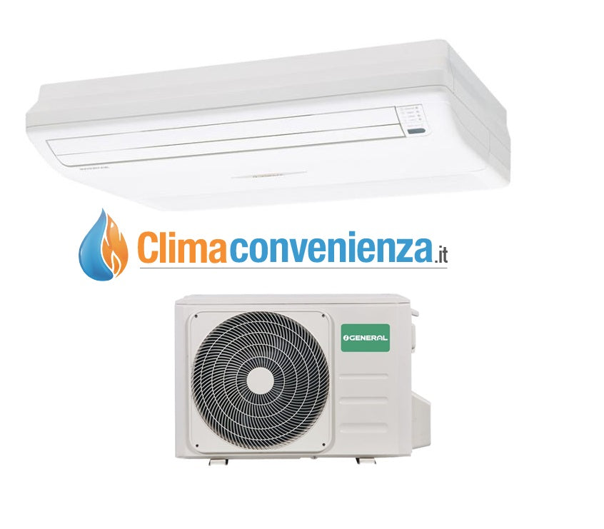 general fujitsu climatizzatore condizionatore fujitsu general soffittopavimento 18000 btu abhg18lvtb a