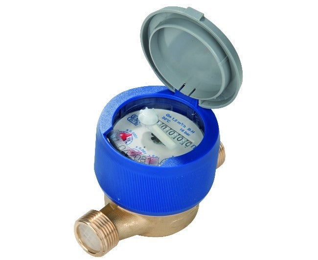 gioanola contatori acqua contatore acqua ggioanola con quadrante asciutto a getto unico per acque fino a 30c diametro raccordi 12 modello usf ean 8022631008899