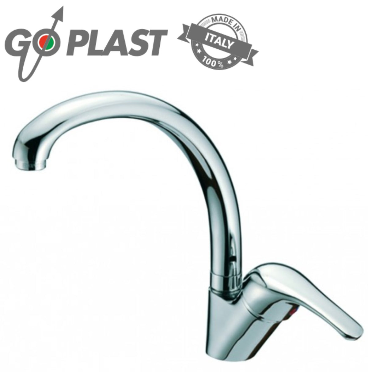 goplast miscelatore lavello goplast modello sei con bocca alta