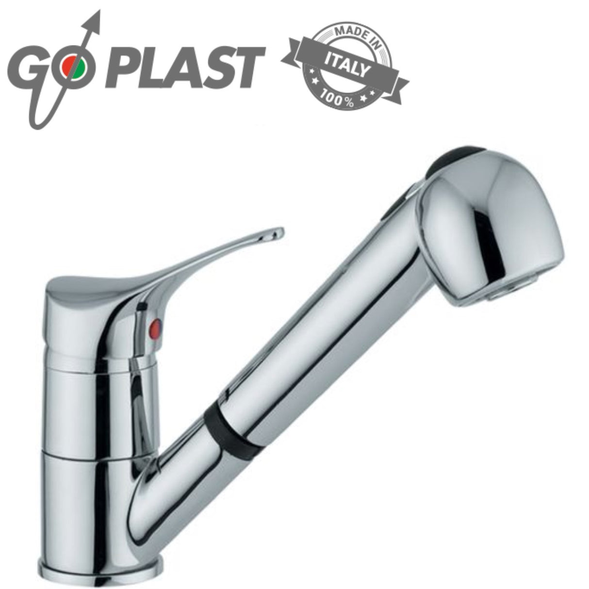 goplast miscelatore lavello goplast modello sei con doccia estraibile