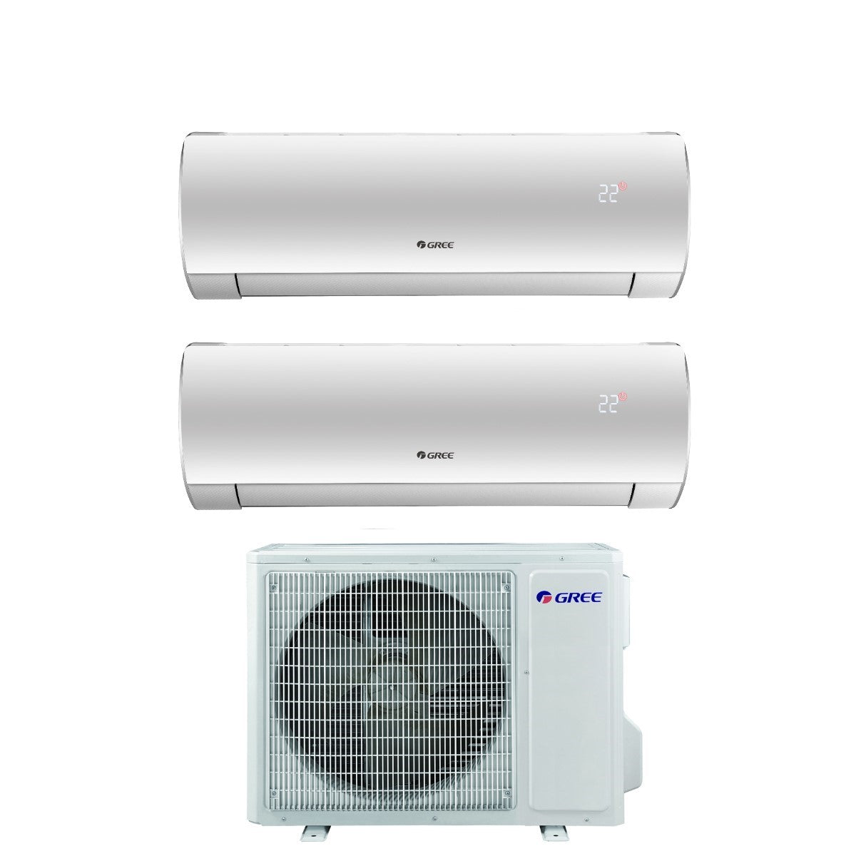 gree climatizzatore condizionatore gree dual split inverter serie fairy 99 con gwhd18nk6oo r 32 wi fi integrato 90009000