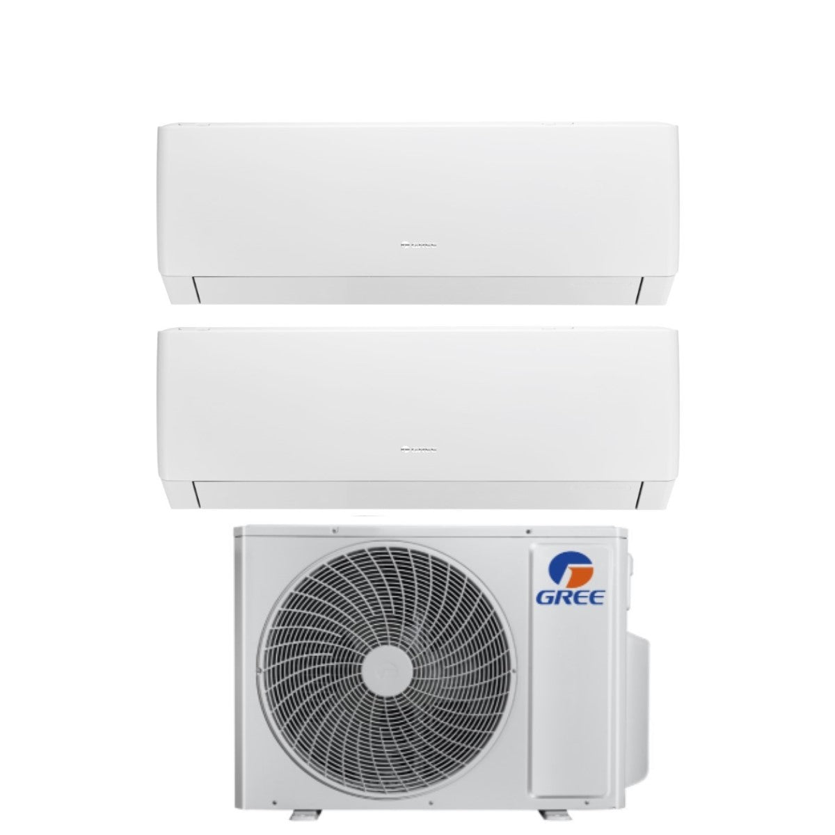 gree climatizzatore condizionatore gree dual split inverter serie pular 724 con gwhd36nk6oo r 32 wi fi integrato 700024000