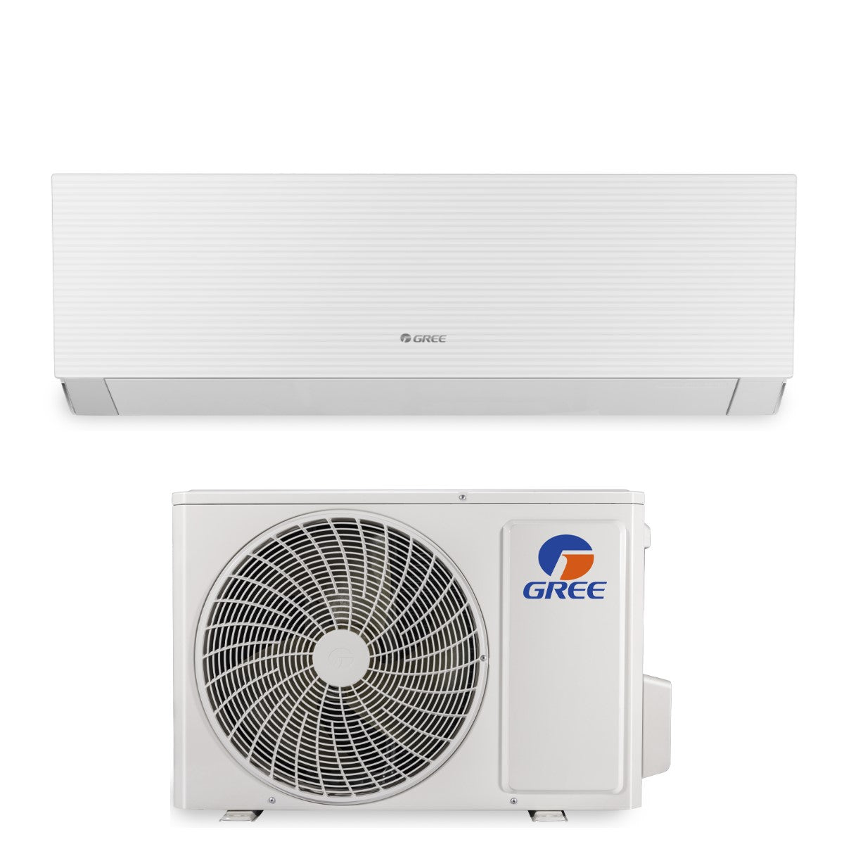 gree climatizzatore condizionatore gree inverter serie clivia white 12000 btu gwh12aucxb k6dna1ai r 32 wi fi integrato aa colore bianco