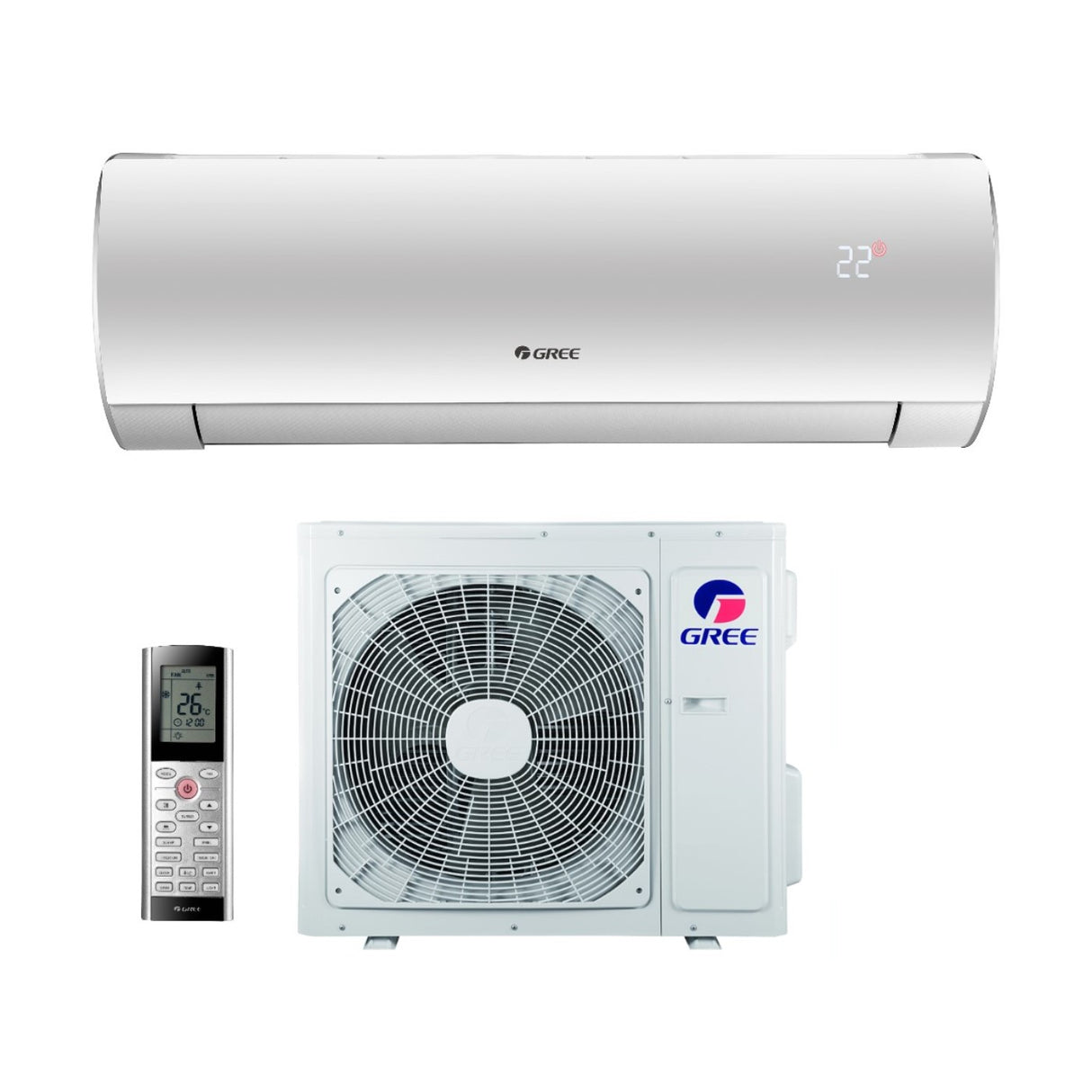 gree climatizzatore condizionatore gree inverter serie fairy 12000 btu gwh12qc k6dna1do r 32 wi fi integrato aa
