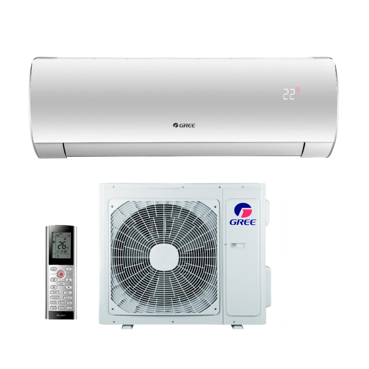 gree climatizzatore condizionatore gree inverter serie fairy 18000 btu gwh18qd k6dna1do r 32 wi fi integrato aa