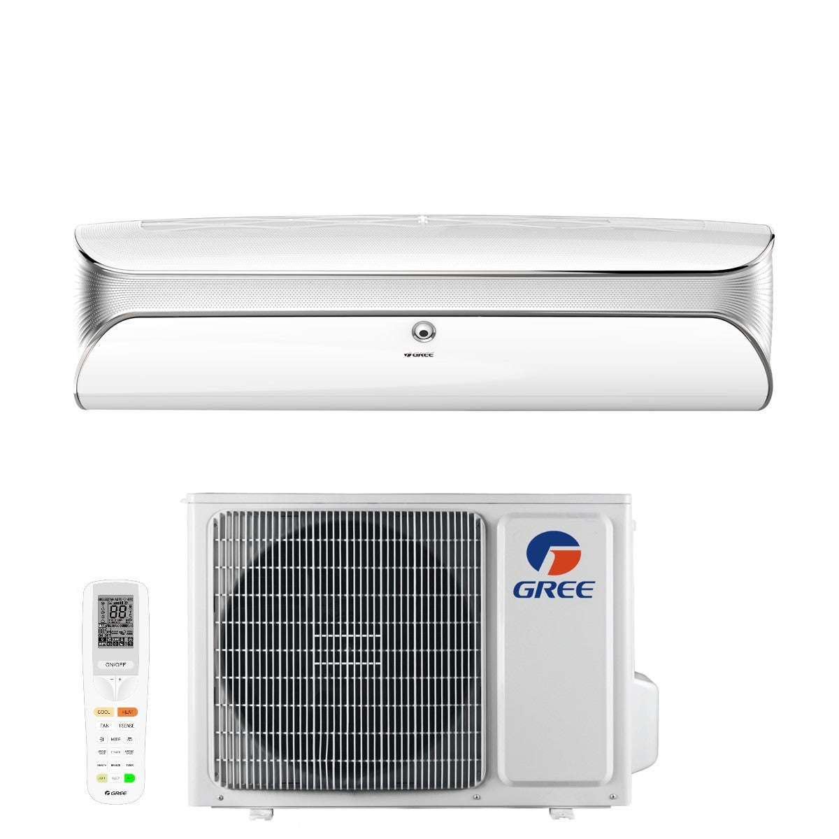 gree climatizzatore condizionatore gree inverter serie soyal 12000 btu gwh12akc k6dna1ai r 32 wi fi integrato aa