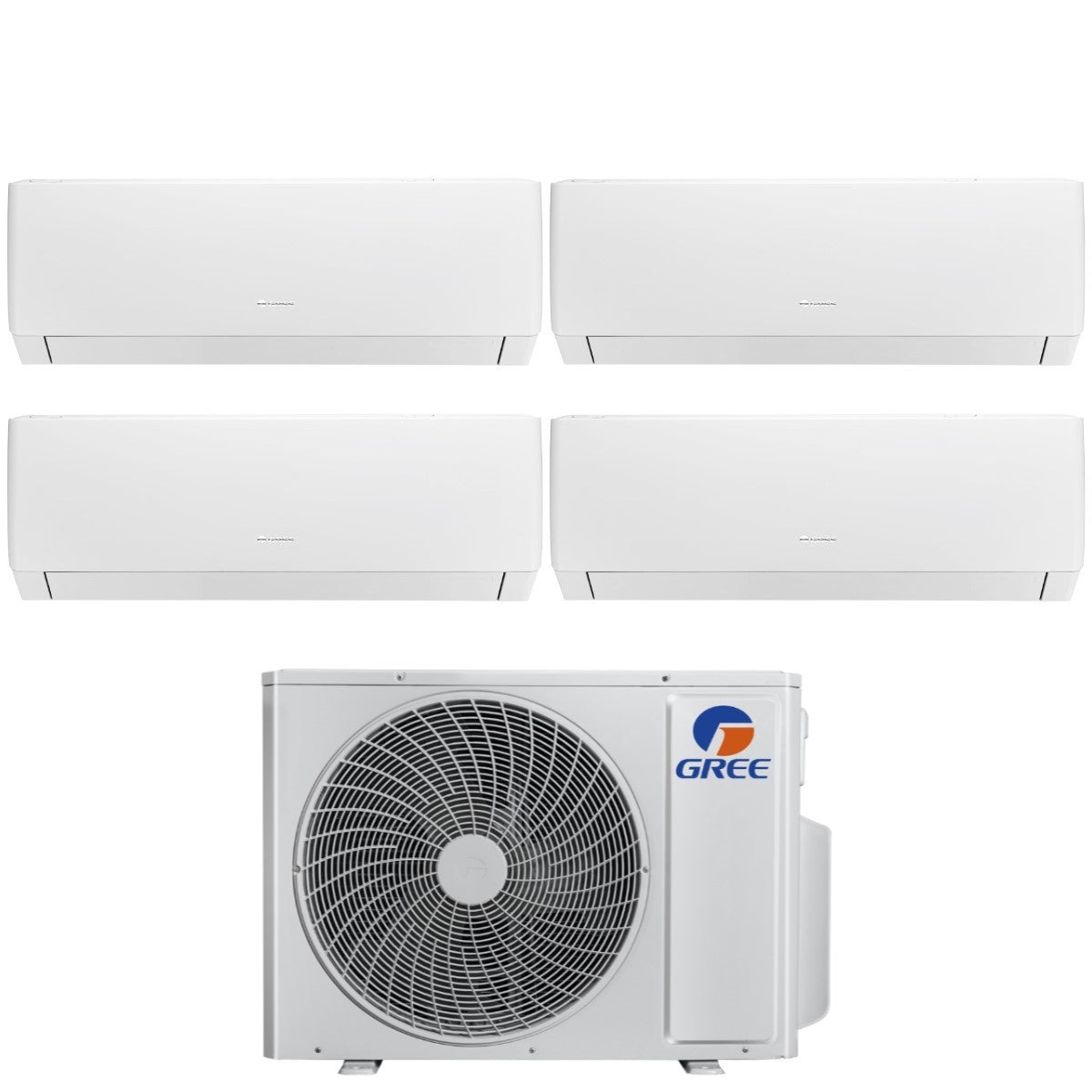 gree climatizzatore condizionatore gree quadri split inverter serie pular 991212 con gwhd36nk6lo r 32 wi fi integrato 900090001200012000