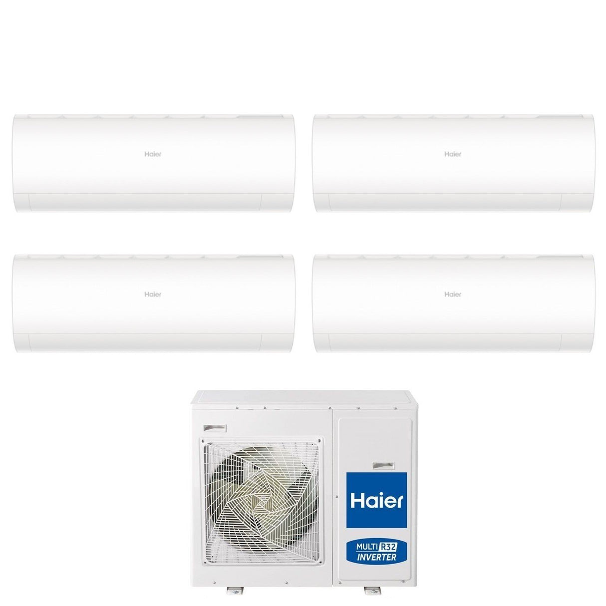haier climatizzatore condizionatore haier quadri split inverter serie pearl 7777 con 4u75s2sr2fa r 32 wi fi integrato 7000700070007000 novita