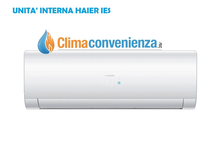 haier unita interna a parete haier inverter serie ies 12000 btu as35s2sf2fa r 32 wi fi opzionale