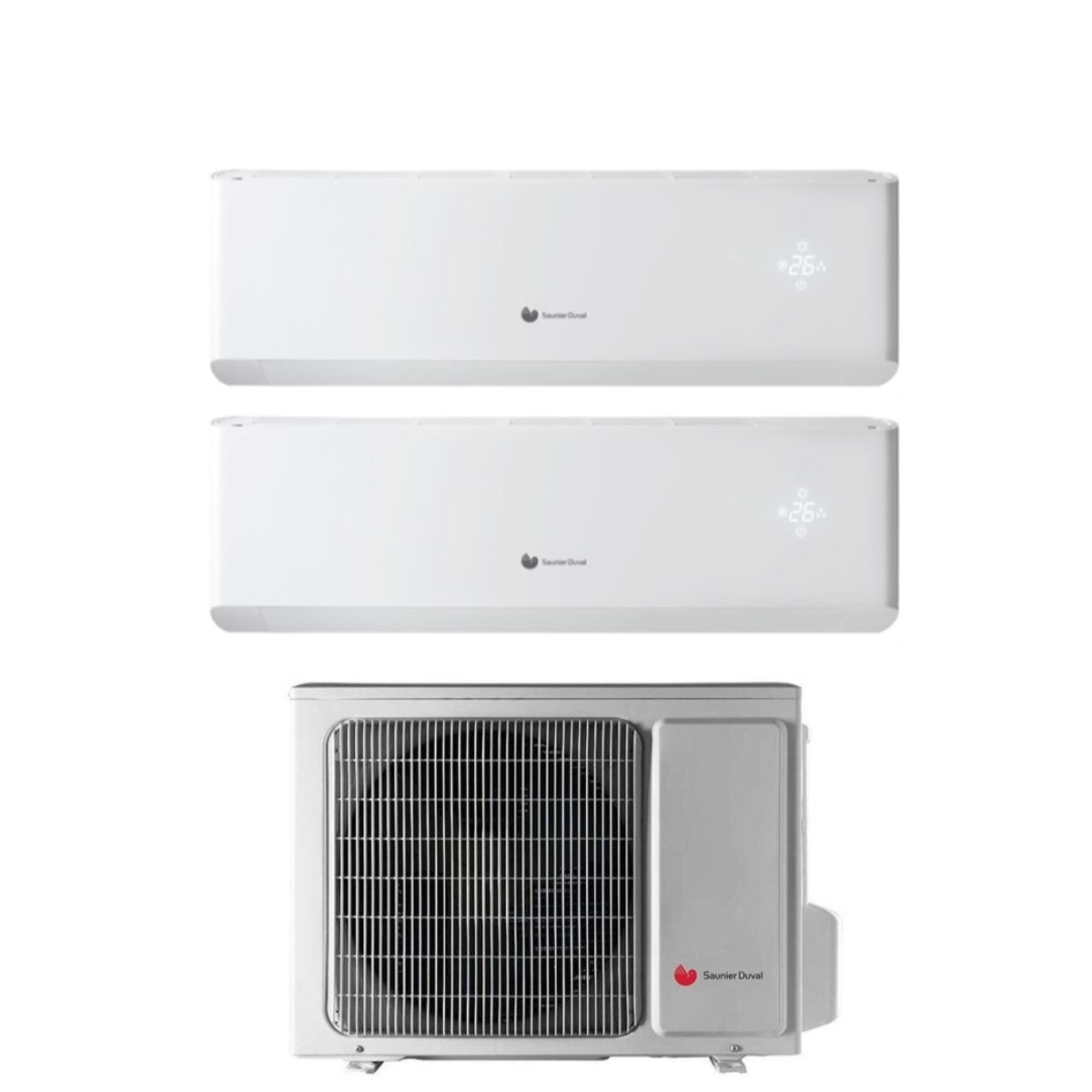 hermann saunier duval climatizzatore condizionatore hermann saunier duval dual split inverter serie top comfort 99 con sdh20 040mc2no r 32 90009000 ean 8059657012982