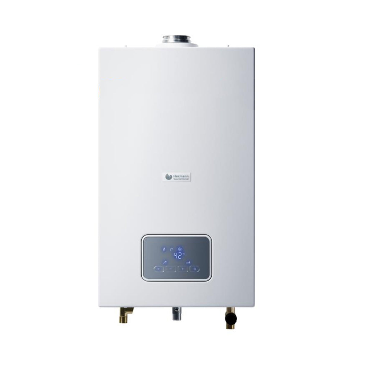 hermann saunier duval scaldabagno a gas hermann saunier duval opalia f 15 lrt gpl 0010024250 low nox completo di kit scarico fumi