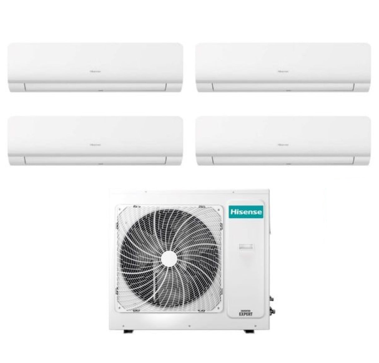 hisense climatizzatore condizionatore hisense quadri split inverter serie new energy 9999 con 4amw105u4raa r 32 wi fi integrato 9000900090009000 novita