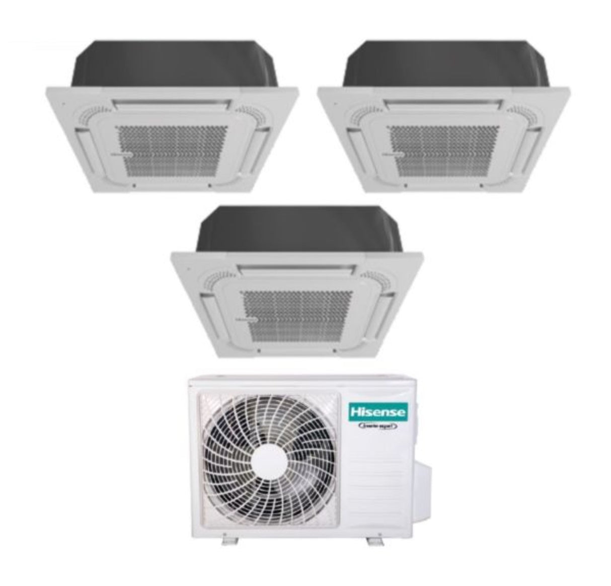 hisense climatizzatore condizionatore hisense trial split a cassetta 9912 con 3amw72u4rfa r 32 wi fi optional 9000900012000 novita