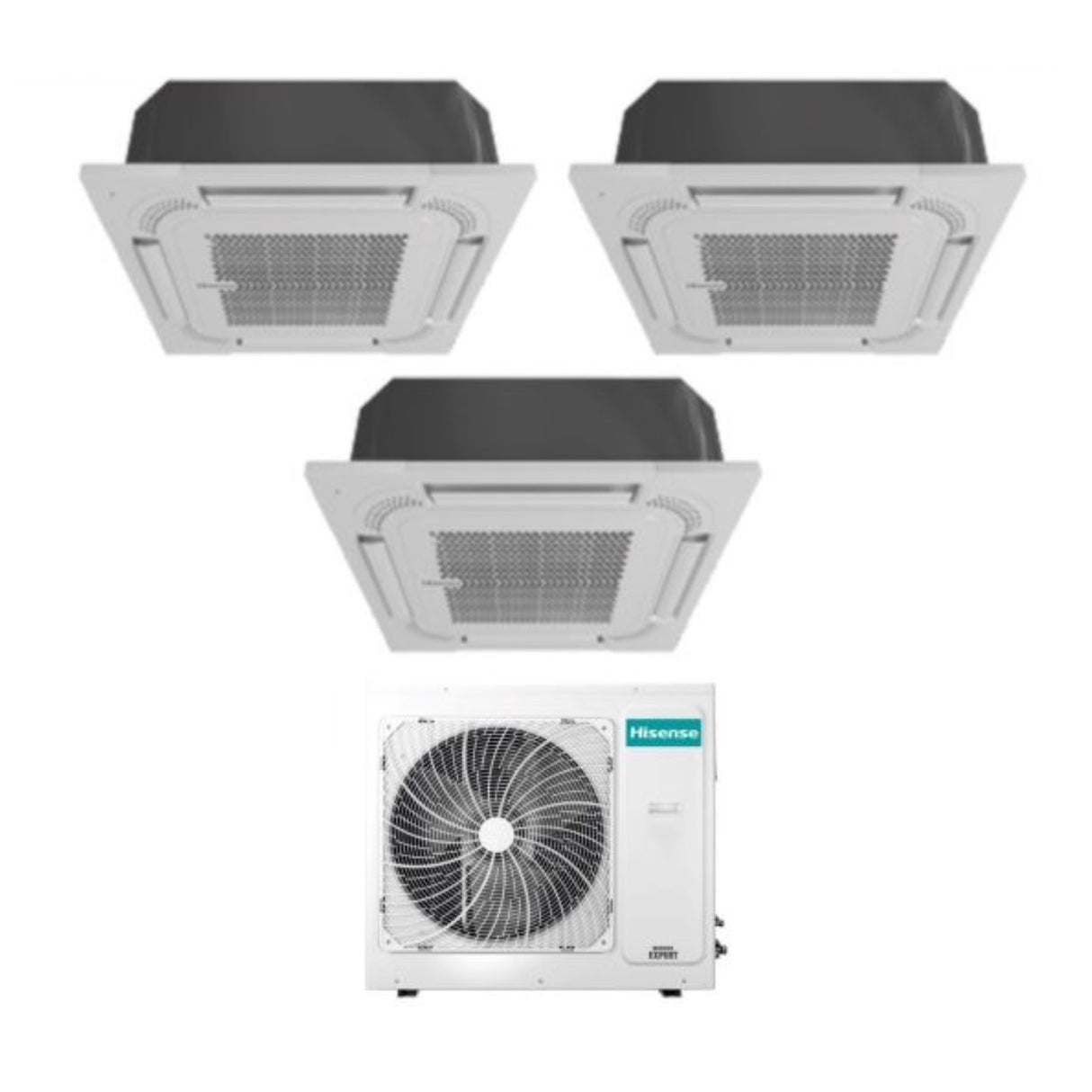 hisense climatizzatore condizionatore hisense trial split a cassetta 9912 con 4amw81u4raa r 32 wi fi optional 9000900012000 novita