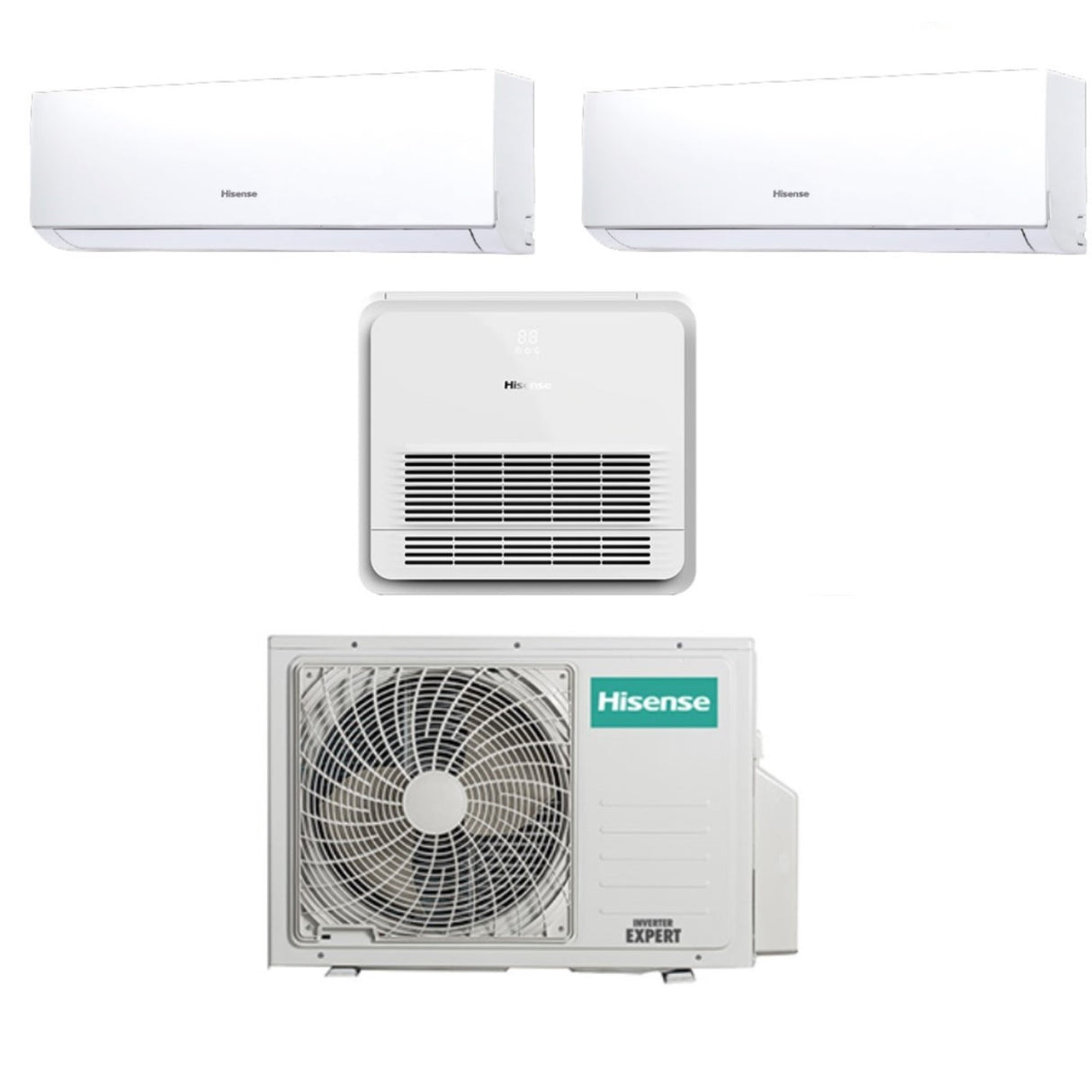 hisense climatizzatore condizionatore hisense trial split inverter serie new comfort console akt 9912 con 3amw72u4rfa r 32 wi fi optional 900090009000
