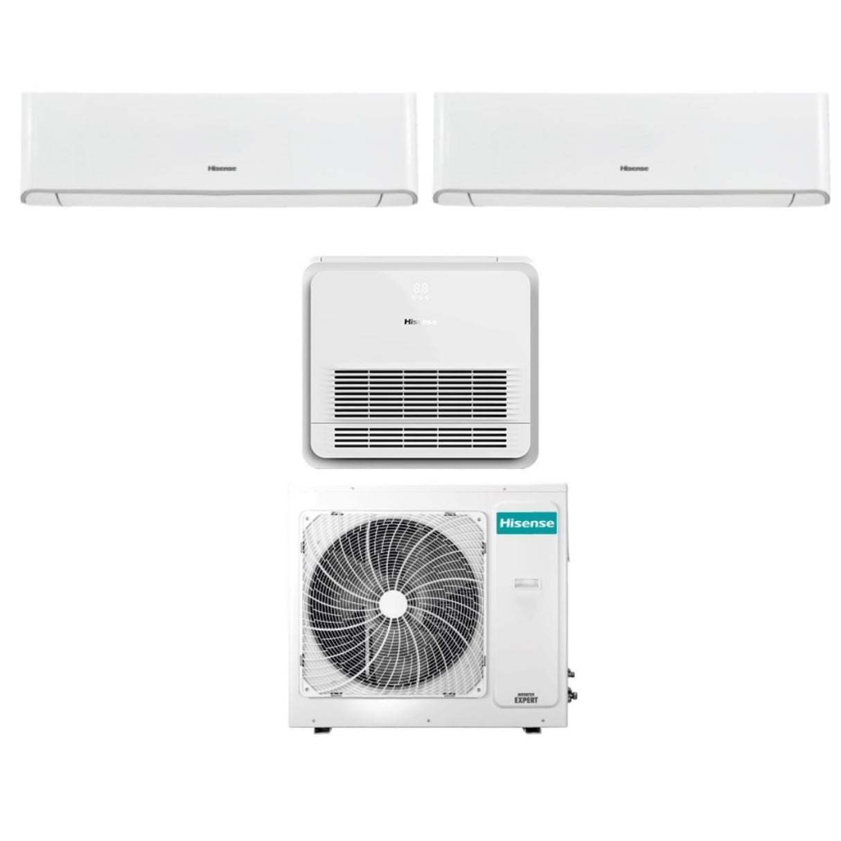 hisense climatizzatore condizionatore hisense trial split new comfort 900012000 console akt 9000 con 3amw62u4rfa r 32 wi fi optional 9912