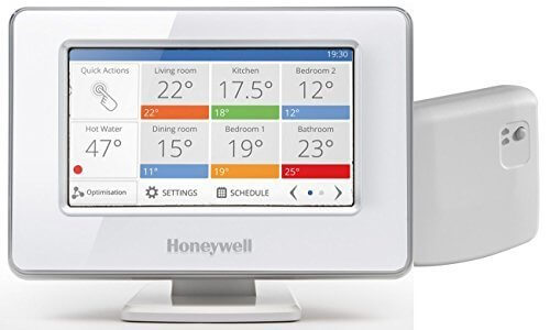 honeywell honeywell sistema di regolazione multizona evohome wifi touchscreen senza fili accesso remoto cod atp921r3118 viii erp