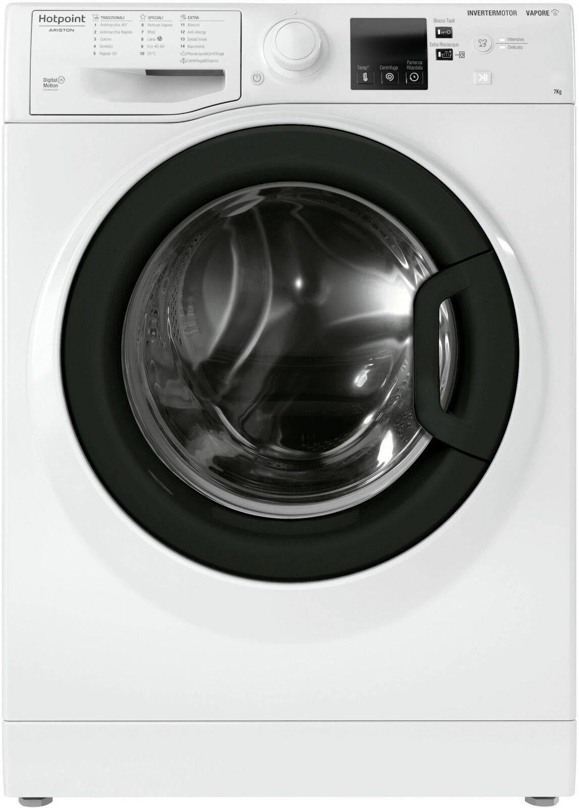 hotpoint lavatrice a carica fontale hotpoint rssf r327 it slim 7 kg classe d a85xl595xp435 1200 giri inverter funzione vapore opzione rapido ean 8050147658130