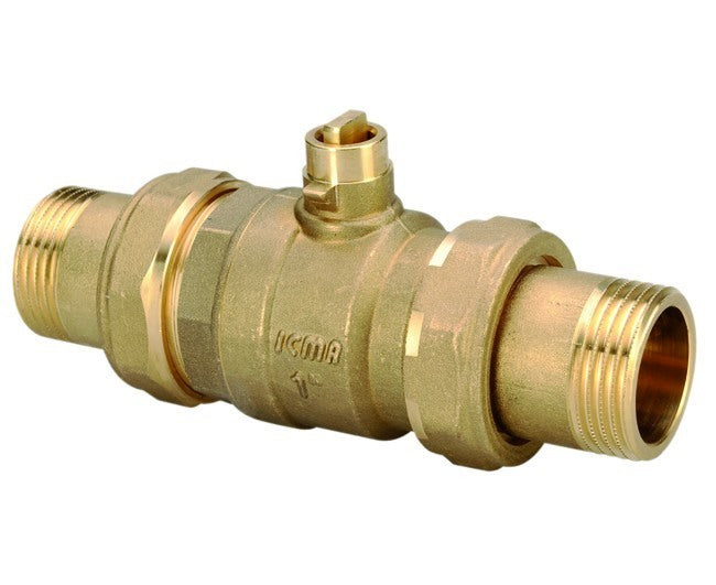 icma valvola di zona a sfera 2 vie icma a passaggio totale 16 bar 110c modello 1 codice 332g1 ean 8033324109311