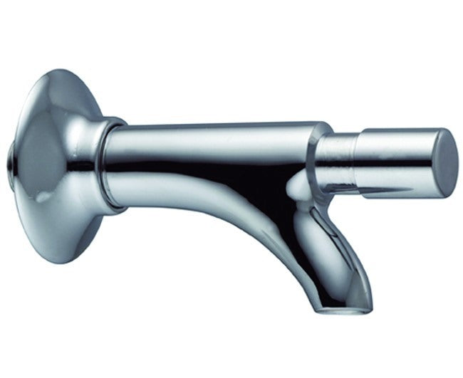 idral rubinetto pulsante a muro cromo ean 8029384054456