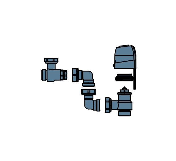 innova innova gruppo valvola 2 vie valvola ingresso e detentore con motore termoelettrico per filomuro e filomuro incasso v20687ii