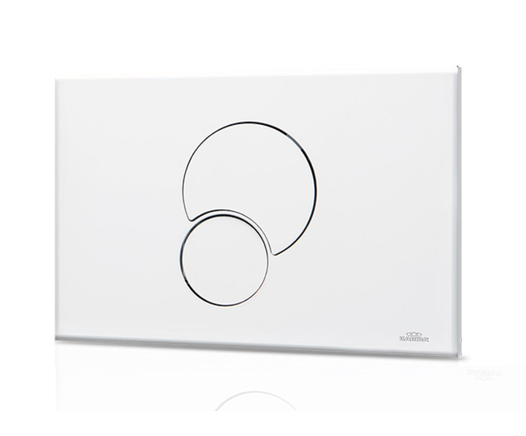 kariba spa placca di comando kariba fidia colore bianco 317200