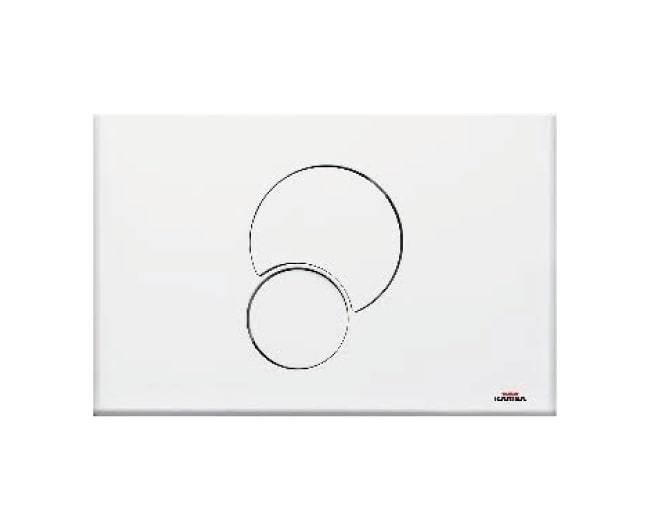 kariba spa placca di comando kariba fidia duo colore bianco per cassetta monolith 9 0 ean 8021966043988