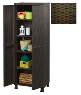 keter armadio keter cm 65x45x177h tpiani brownmarrone