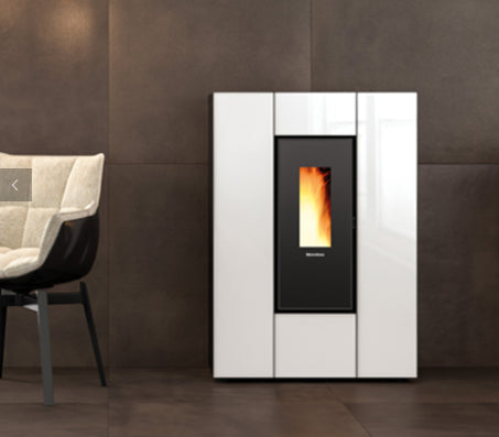 la nordica stufa a pellet la nordica extraflame marilena plus ad crystal 37 80 kw