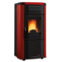 la nordica stufa a pellet la nordica extraflame viviana evo 102 kw bordeaux new codice 7722