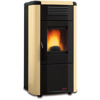 la nordica stufa a pellet la nordica extraflame viviana evo 102 kw pergamena new