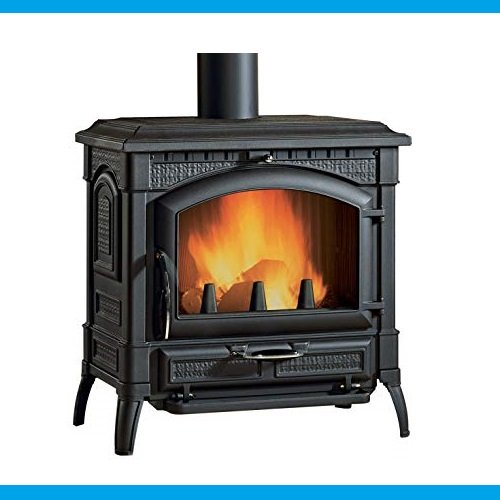 la nordica termostufa a legna la nordica extraflame mod termoisotta con sistema d s a 15 kw nero antracite