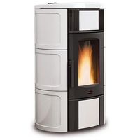 la nordica termostufa a pellet la nordica extraflame mod iside idro 2 0 19 kw bianca cod 8225 ean 8055776918273