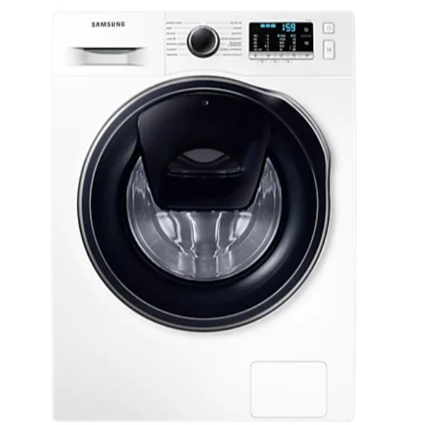 lavatrice a carico frontale samsung 8 kg slim ww8nk52e0vw classe c a85xp456xl60 1200 giri addwash ecolavaggio vapore igienizzante ean 8806090571565