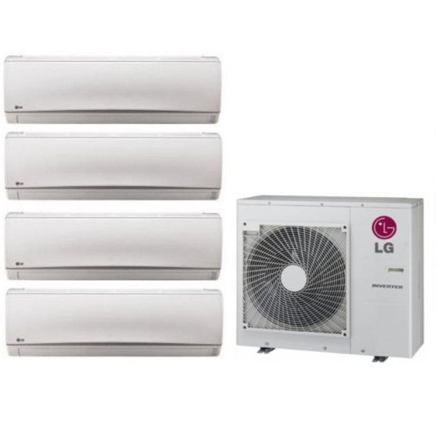 lg climatizzatore condizionatore inverter quadri 99912 lg serie libero 90009000900012000 btu con mu4r25 r 32 a
