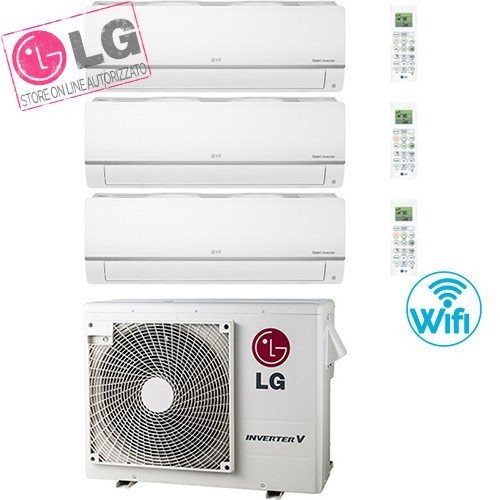 lg climatizzatore condizionatore lg trial split inverter serie libero 7712 con mu3m19 ue0 7000700012000