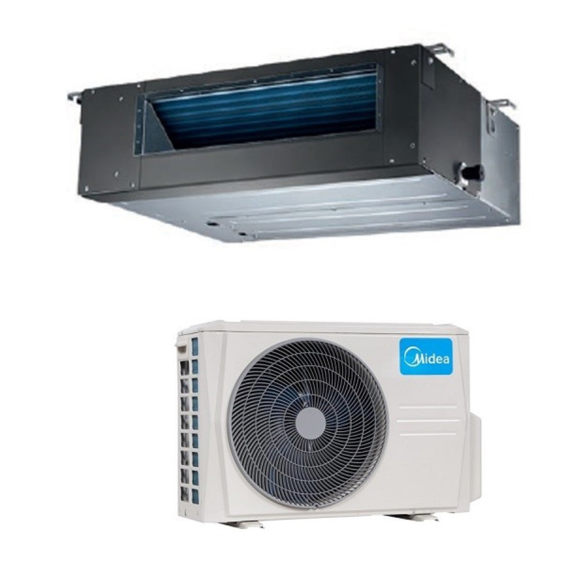 midea climatizzatore condizionatore midea canalizzato inverter r32 24000 btu mti 24fnxd0 a new