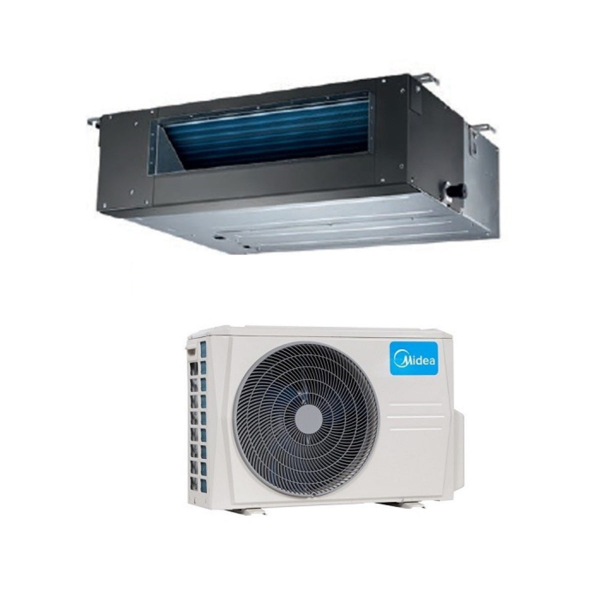 midea climatizzatore condizionatore midea canalizzato inverter r32 55000 btu mti 55fnxd0 trifase new