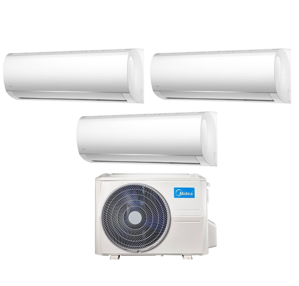 midea climatizzatore condizionatore midea trial split inverter serie right 9912 con m3of 21hfn8 q r 32 wi fi optional 9000900012000 novita