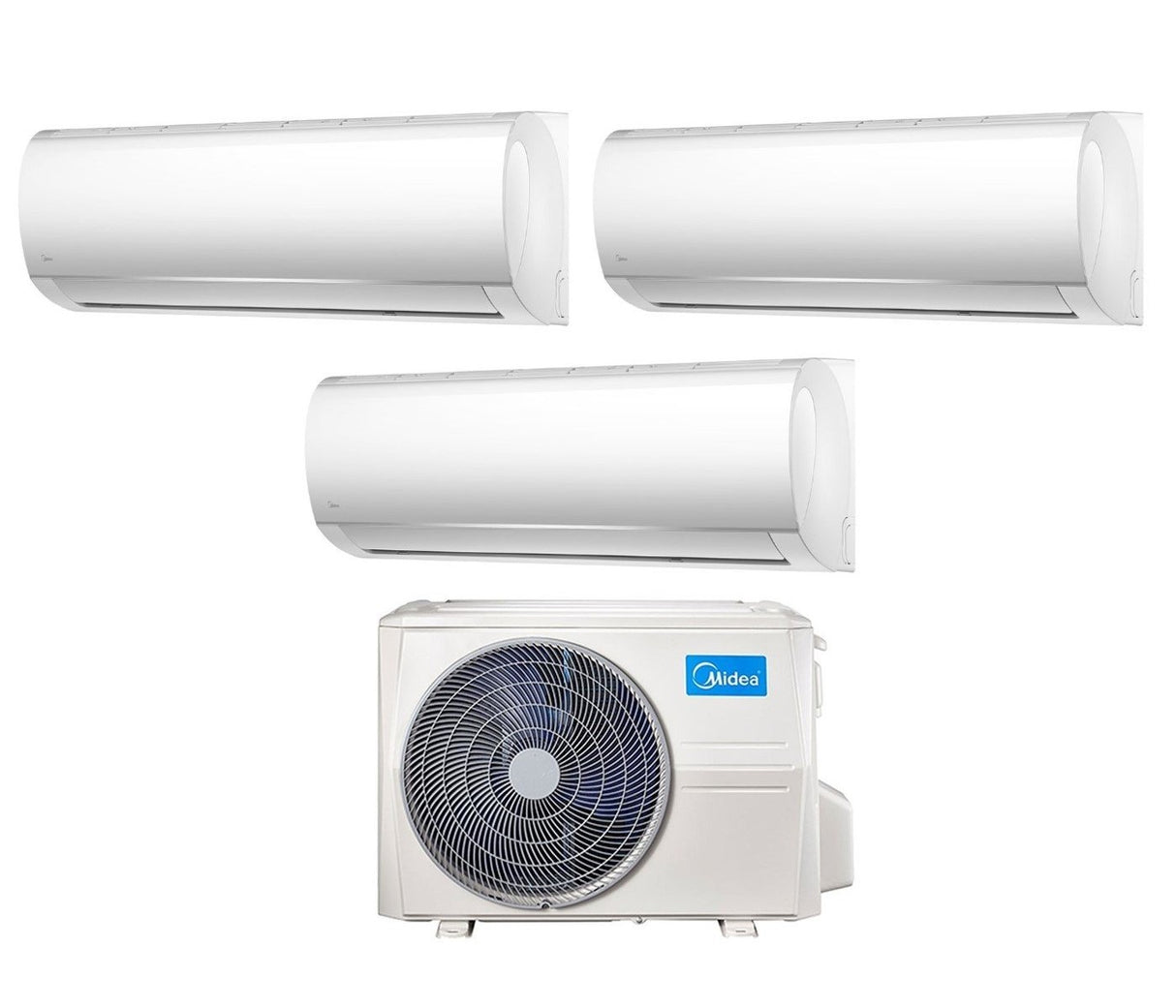 midea climatizzatore condizionatore midea trial split inverter serie right 9918 con m3of 27hfn8 q r 32 wi fi optional 9000900018000 novita