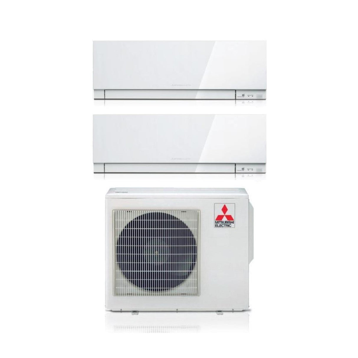 mitsubishi electric climatizzatore condizionatore mitsubishi electric dual split inverter serie kirigamine zen white msz ef 1218 con mxz 3f54vf r 32 wi fi integrato colore bianco 1200018000 ean 8059657018670