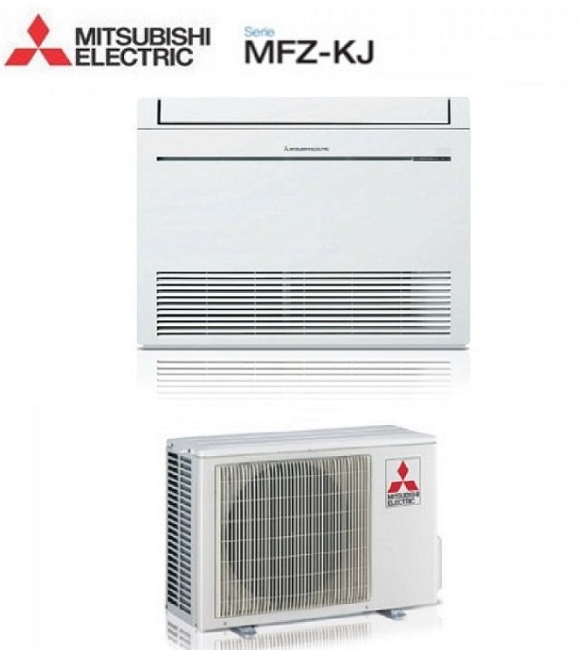 mitsubishi electric mitsubishi electric inverter pavimento mfz kj50ve 18000 btu