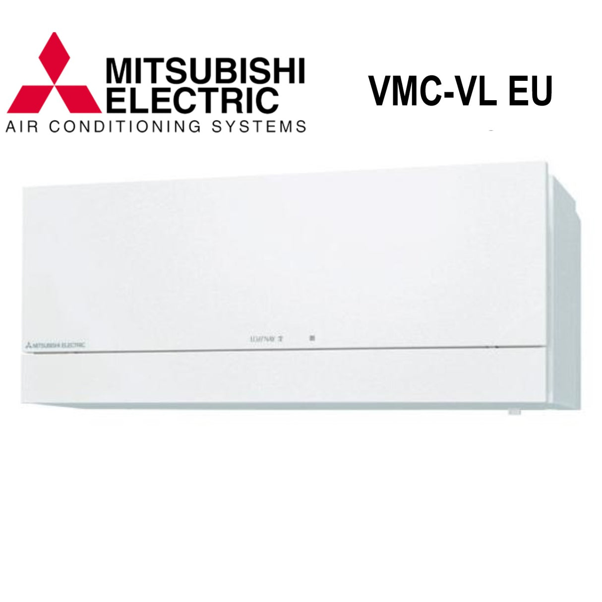 mitsubishi electric recuperatore di calore a parete bianco mitsubishi vl 100eu5 e senza comando