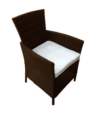 no brand 4 poltrone new edera brownmarrone 58x62x84h cm